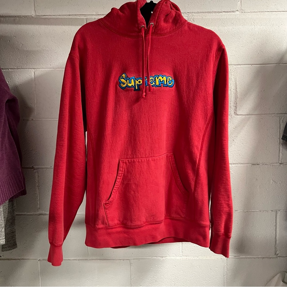 Vintage Supreme Gonz Logo Hooded Sweatshirt